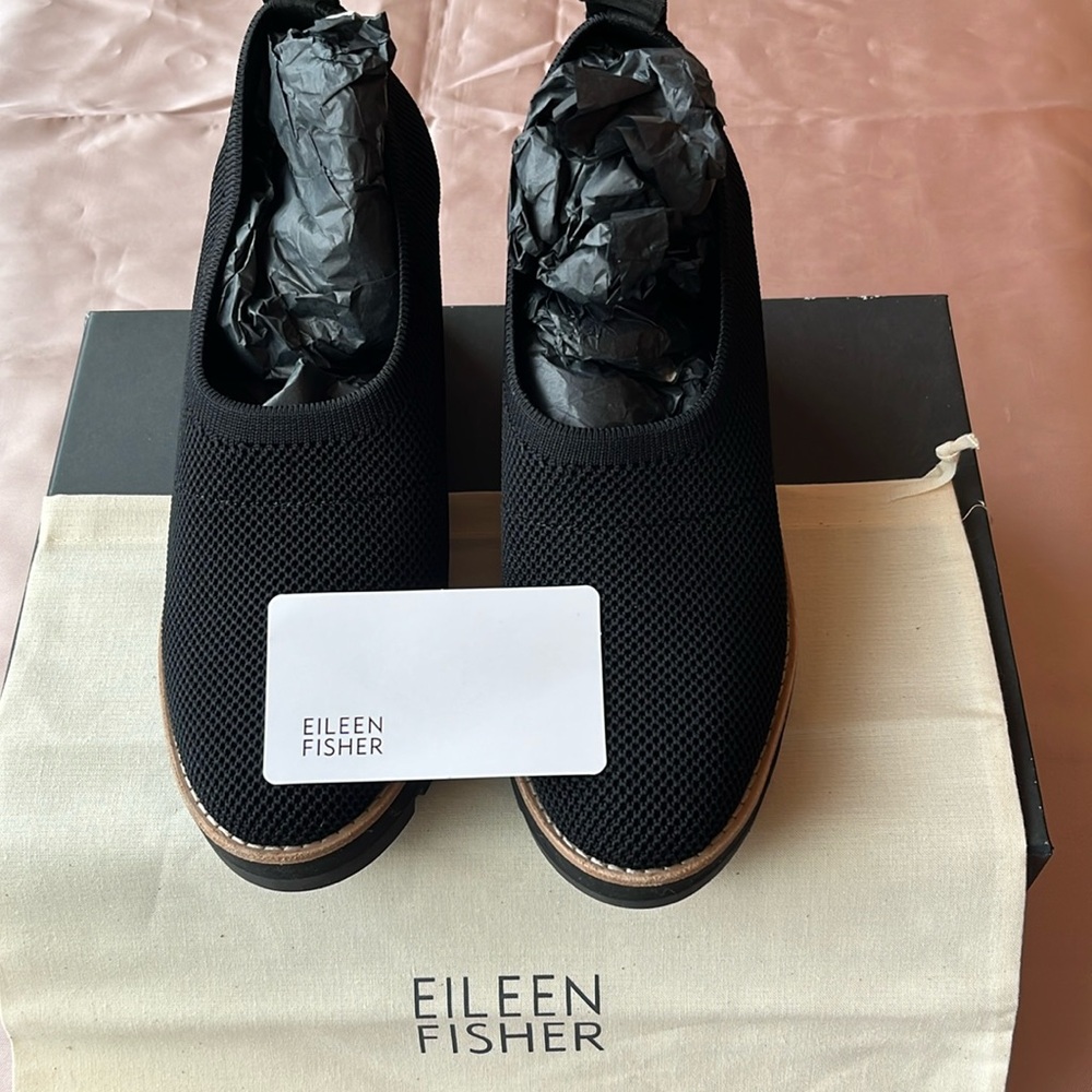 Eileen Fisher New Marie Wedge Shoes